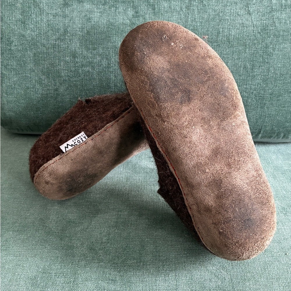 Everest Cozy Felted Wool Slippers - Picture 6 of 7